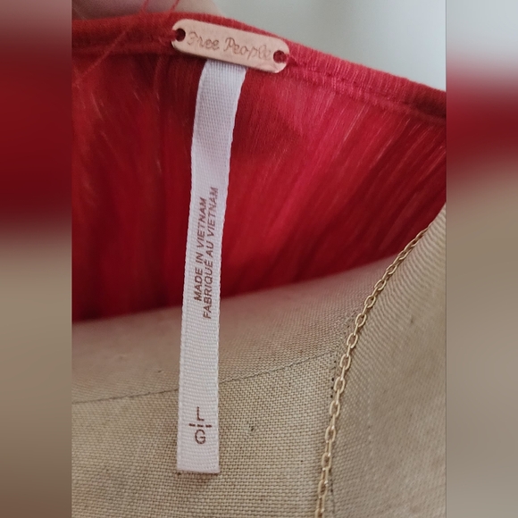 NWOT FREE People pleated dress - Picture 11 of 13